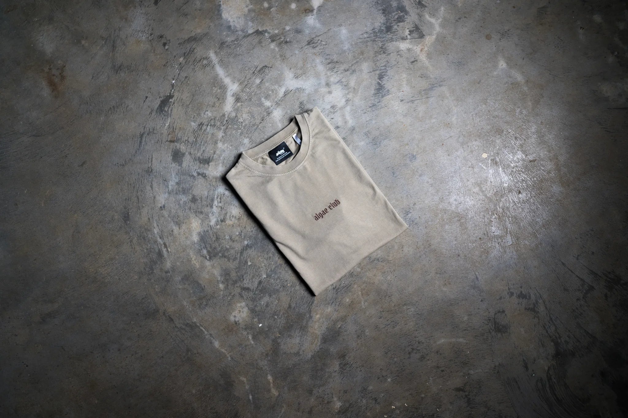 Salt Wash Tee - Algae Club organic cotton t-shirt